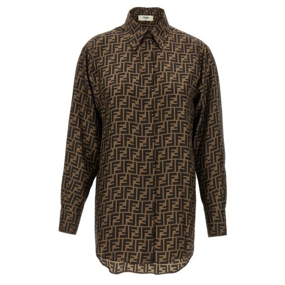 Fendi Ff Monogram Shirt - NWT - Picture 1 of 4